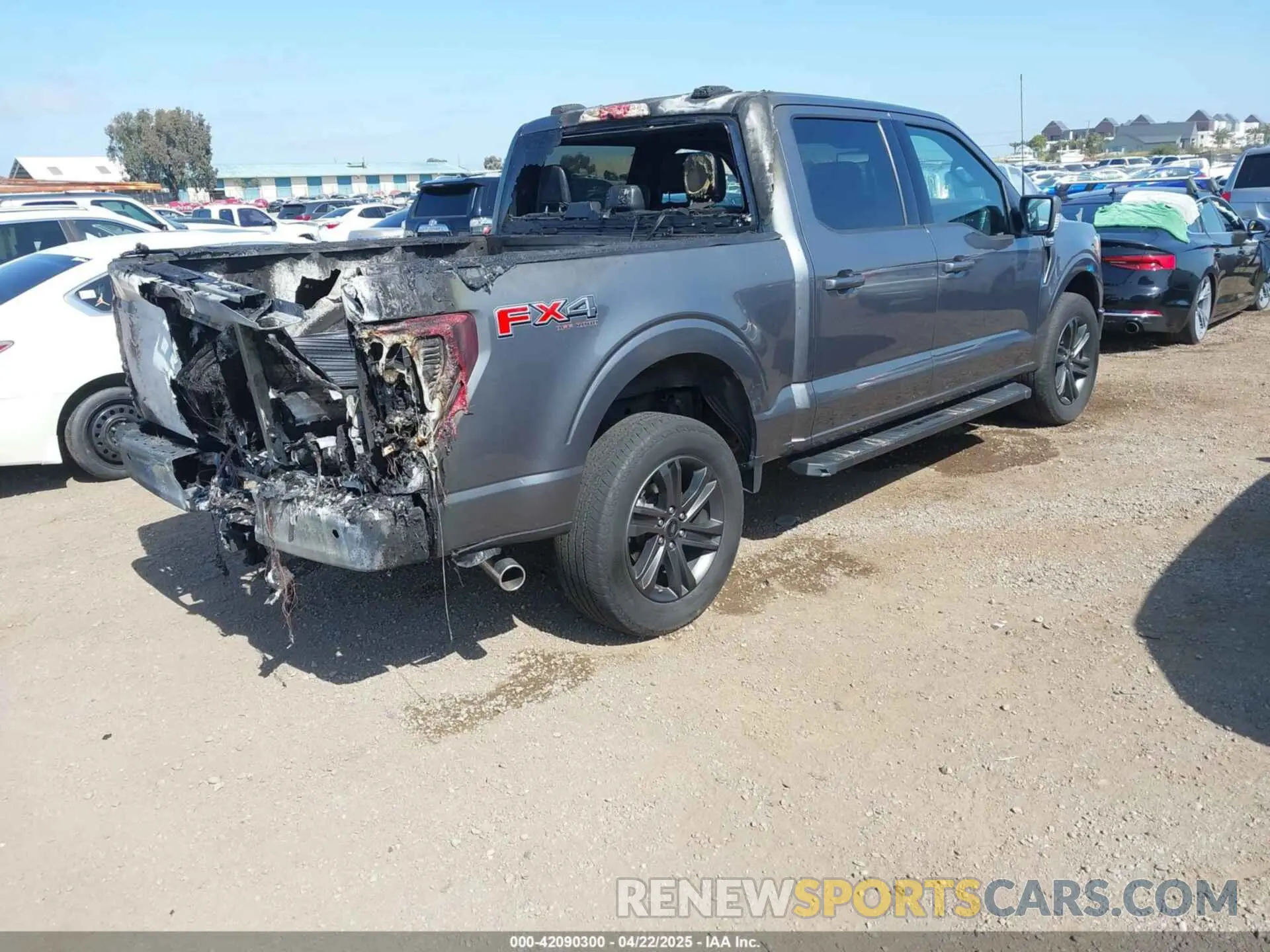 4 fotografías del automóvil dañado 1FTFW1E87NFB94124 FORD F-150 2022