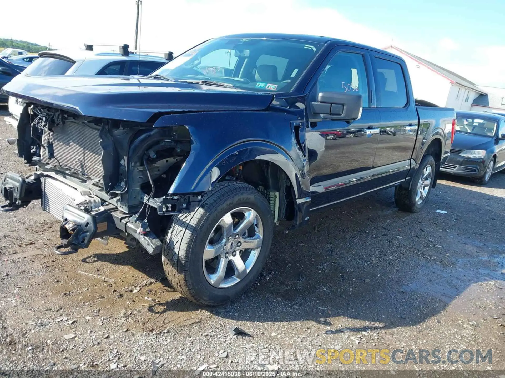 2 fotografías del automóvil dañado 1FTFW1E87NKD31330 FORD F-150 2022