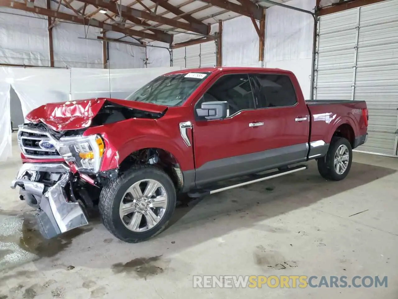 1 fotografías del automóvil dañado 1FTFW1E87NKD49276 FORD F-150 2022
