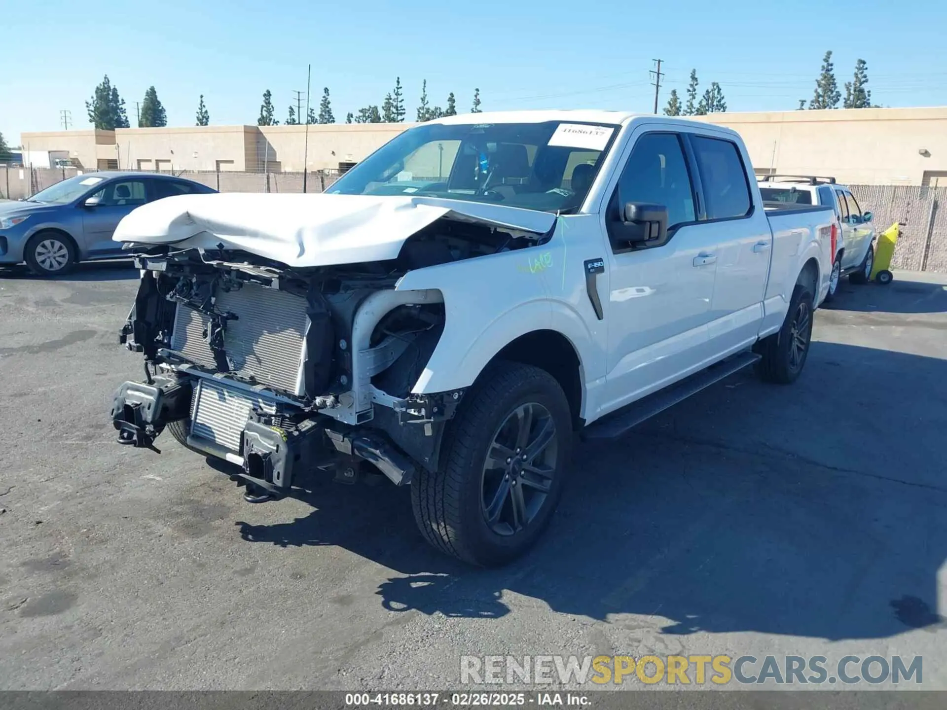 2 fotografías del automóvil dañado 1FTFW1E87NKE43237 FORD F-150 2022