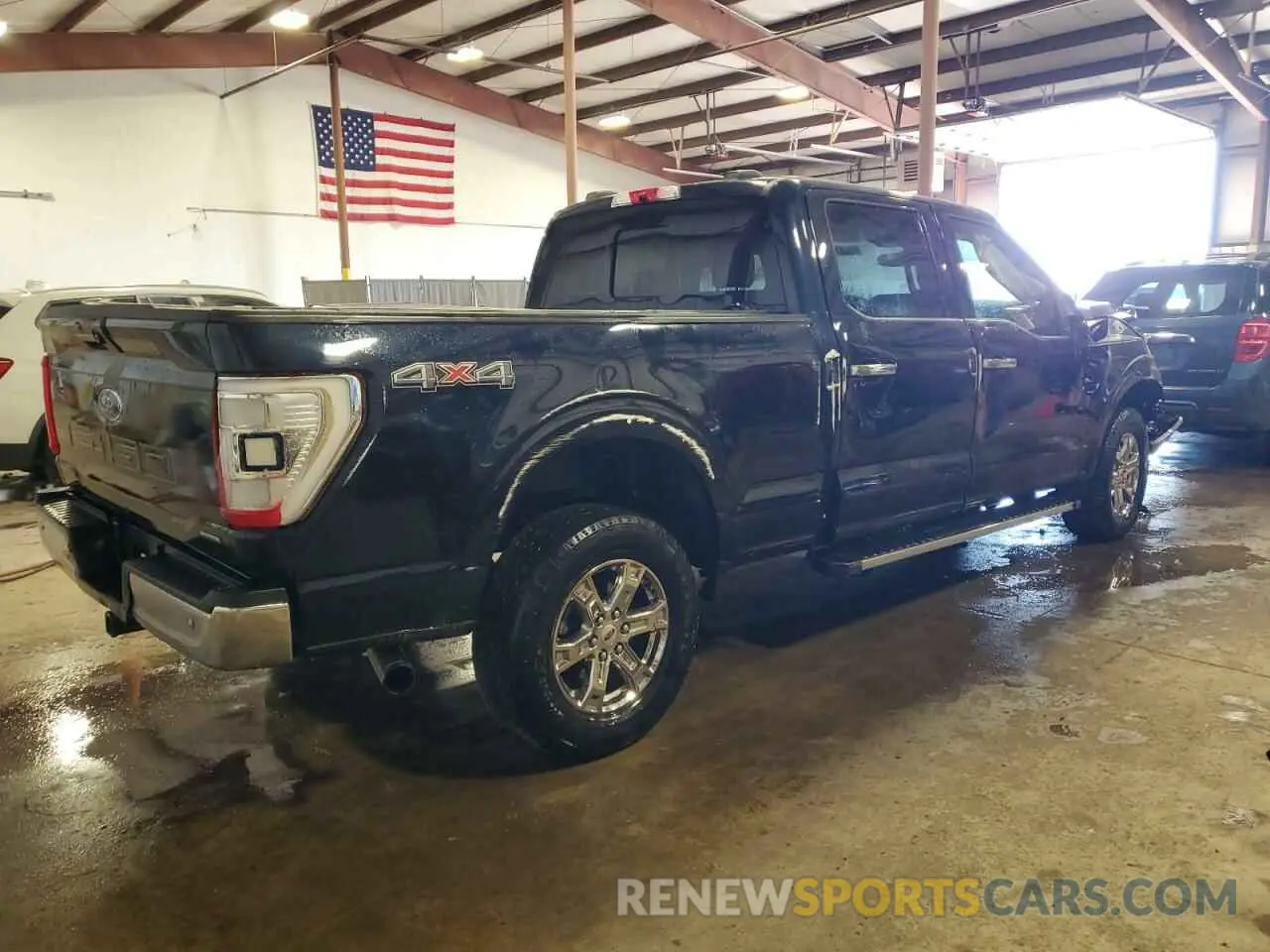 3 fotografías del automóvil dañado 1FTFW1E88NKD31384 FORD F-150 2022
