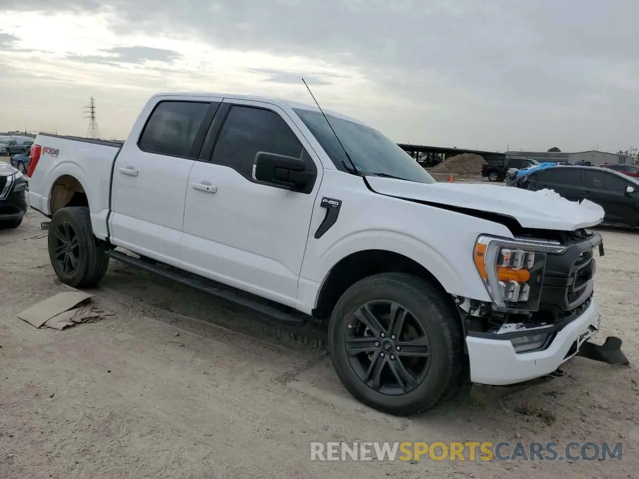 4 fotografías del automóvil dañado 1FTFW1E88NKD37976 FORD F-150 2022