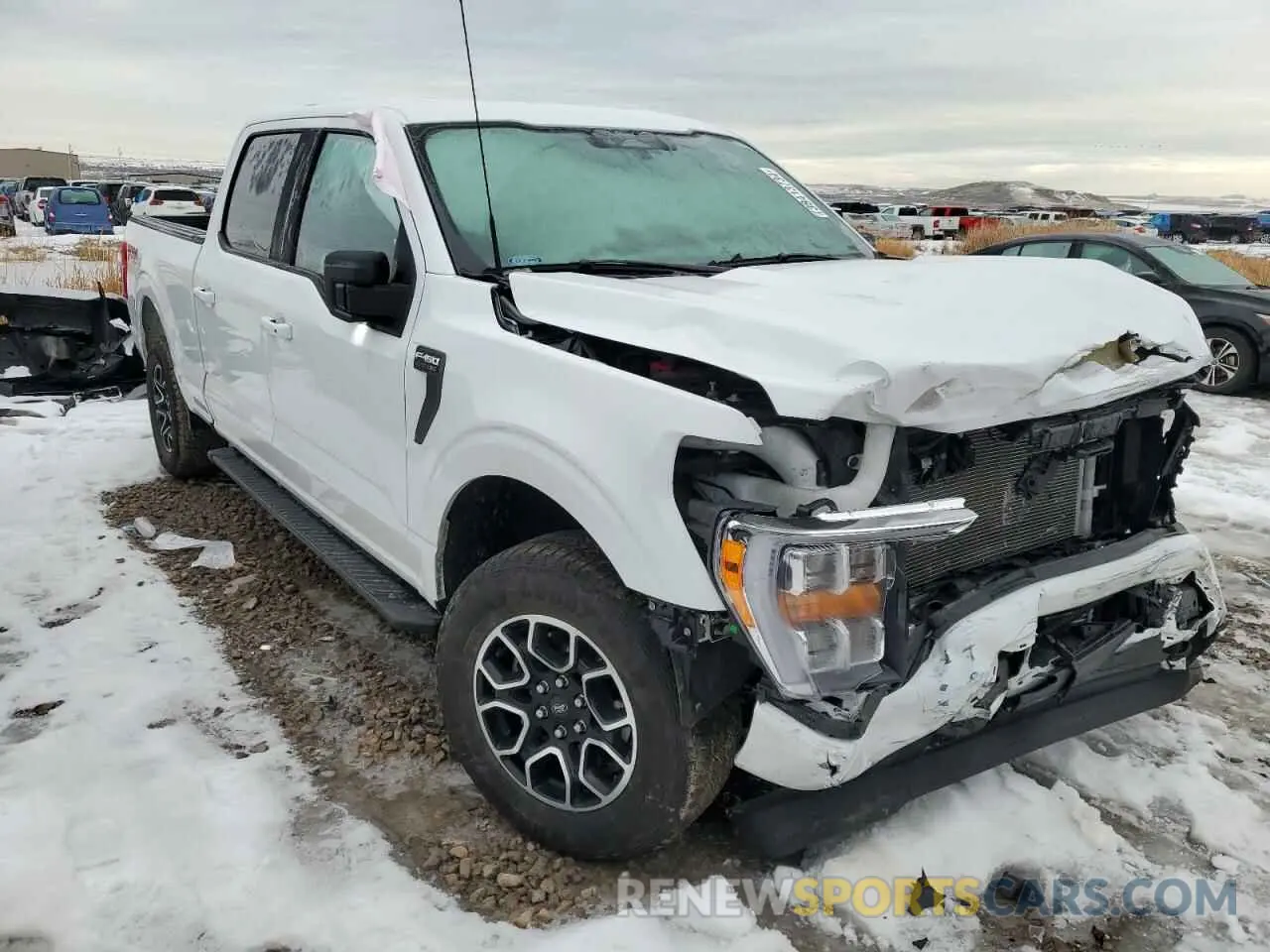 4 fotografías del automóvil dañado 1FTFW1E88NKF05082 FORD F-150 2022