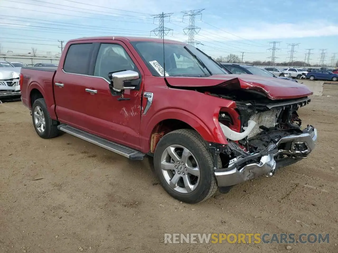 4 fotografías del automóvil dañado 1FTFW1E89NKD60635 FORD F-150 2022