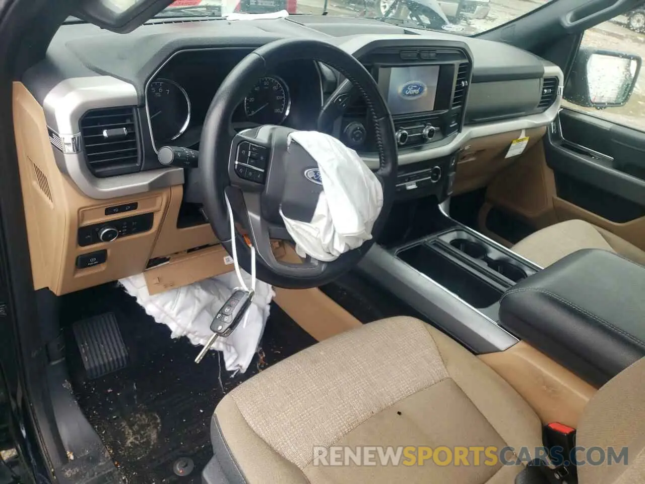 8 fotografías del automóvil dañado 1FTFW1E89NKE42820 FORD F-150 2022