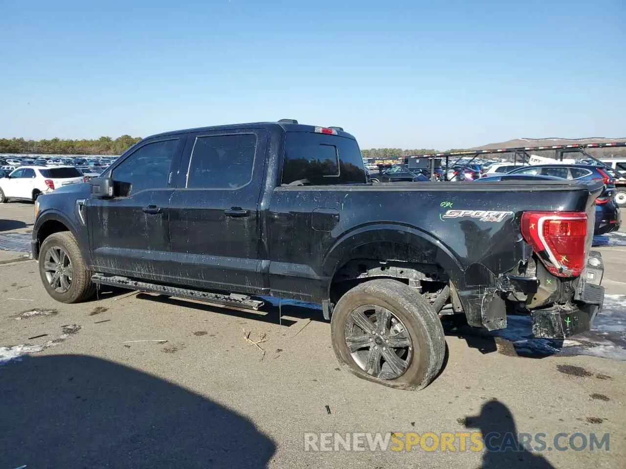 2 fotografías del automóvil dañado 1FTFW1E8XNFC39458 FORD F-150 2022