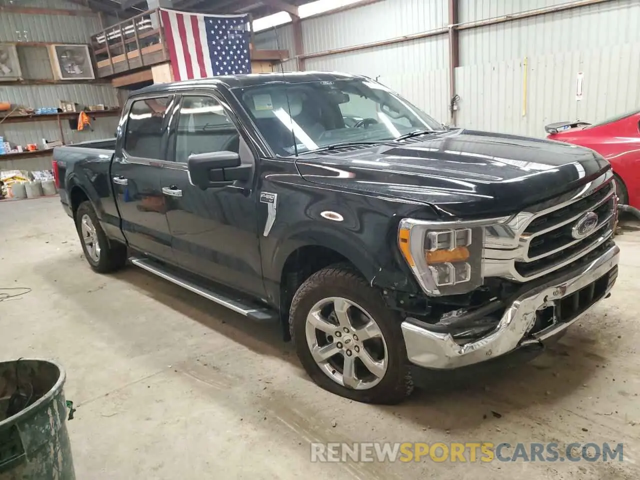 4 fotografías del automóvil dañado 1FTFW1E8XNKD98360 FORD F-150 2022