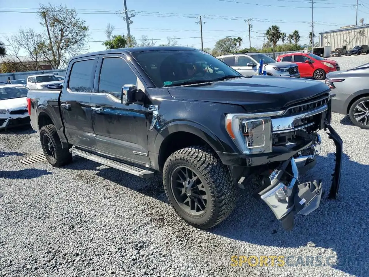 4 fotografías del automóvil dañado 1FTFW1ED7NFB53795 FORD F-150 2022