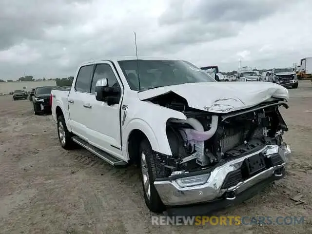 14 fotografías del automóvil dañado 1FTFW1ED9NFB71781 FORD F-150 2022