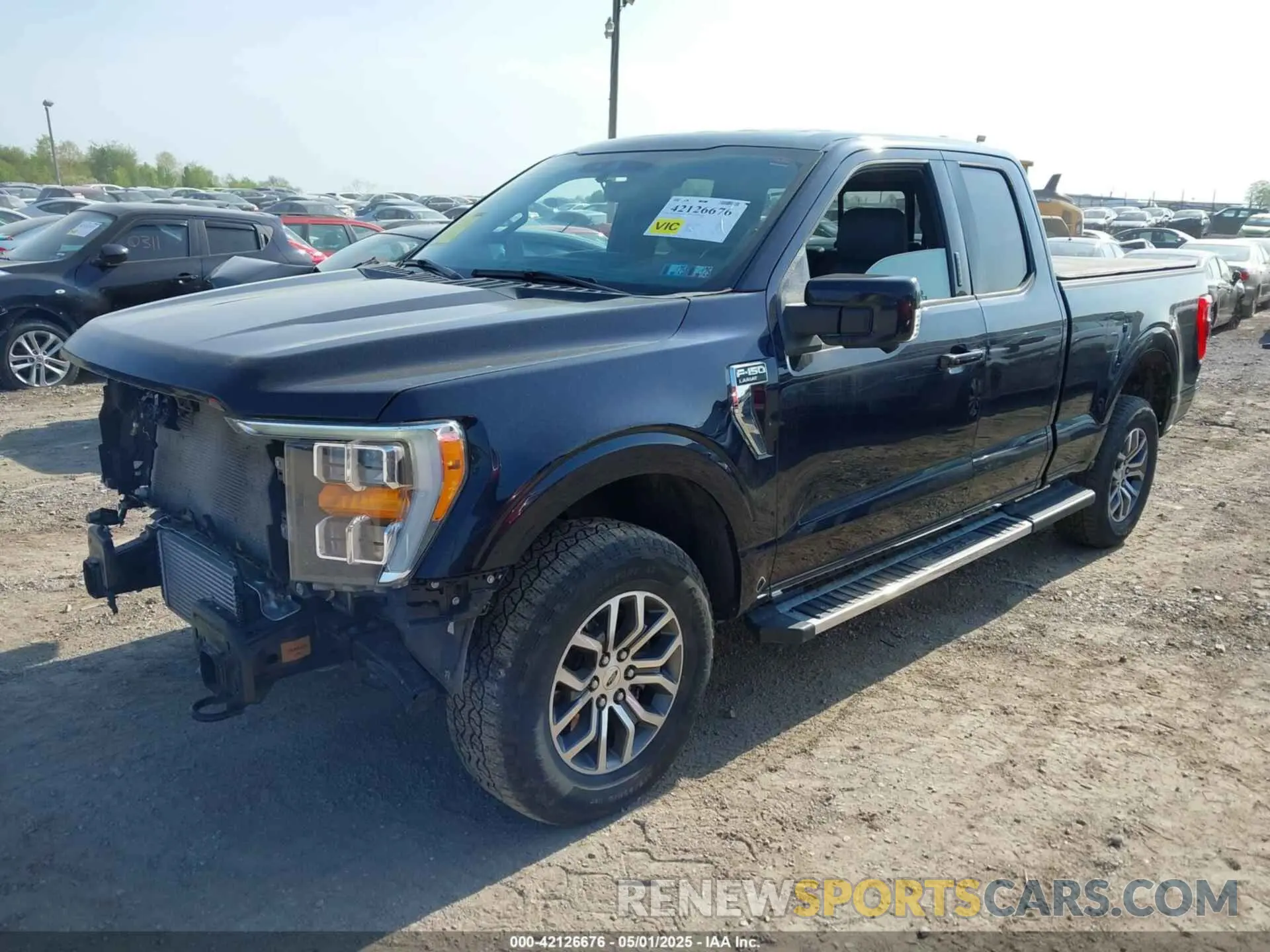2 fotografías del automóvil dañado 1FTFX1E84NFA00176 FORD F-150 2022