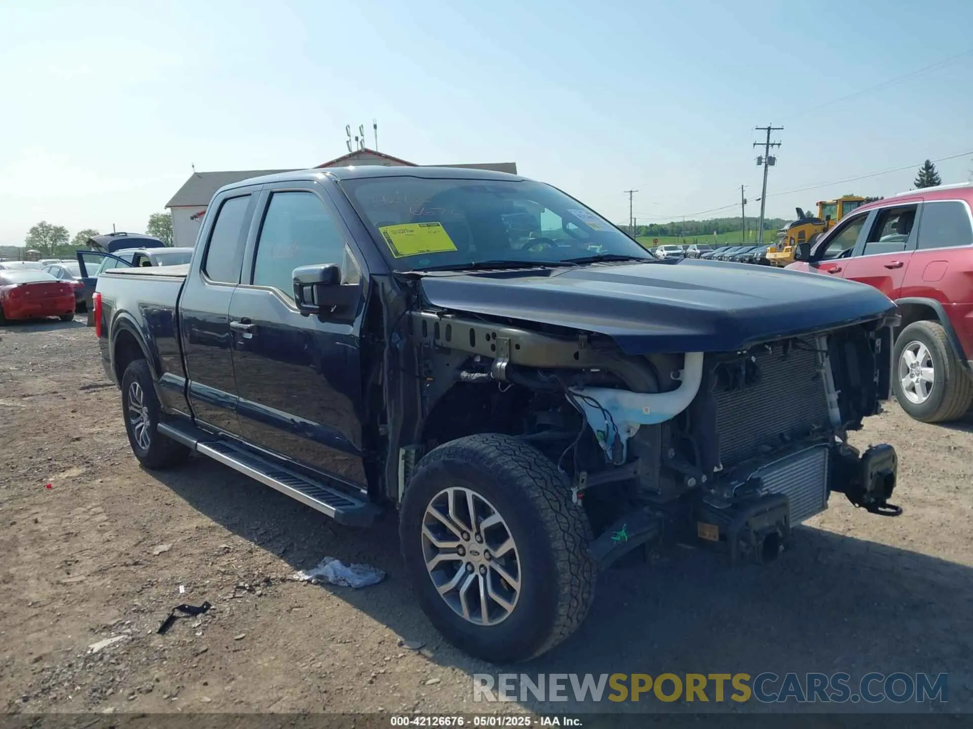 6 fotografías del automóvil dañado 1FTFX1E84NFA00176 FORD F-150 2022