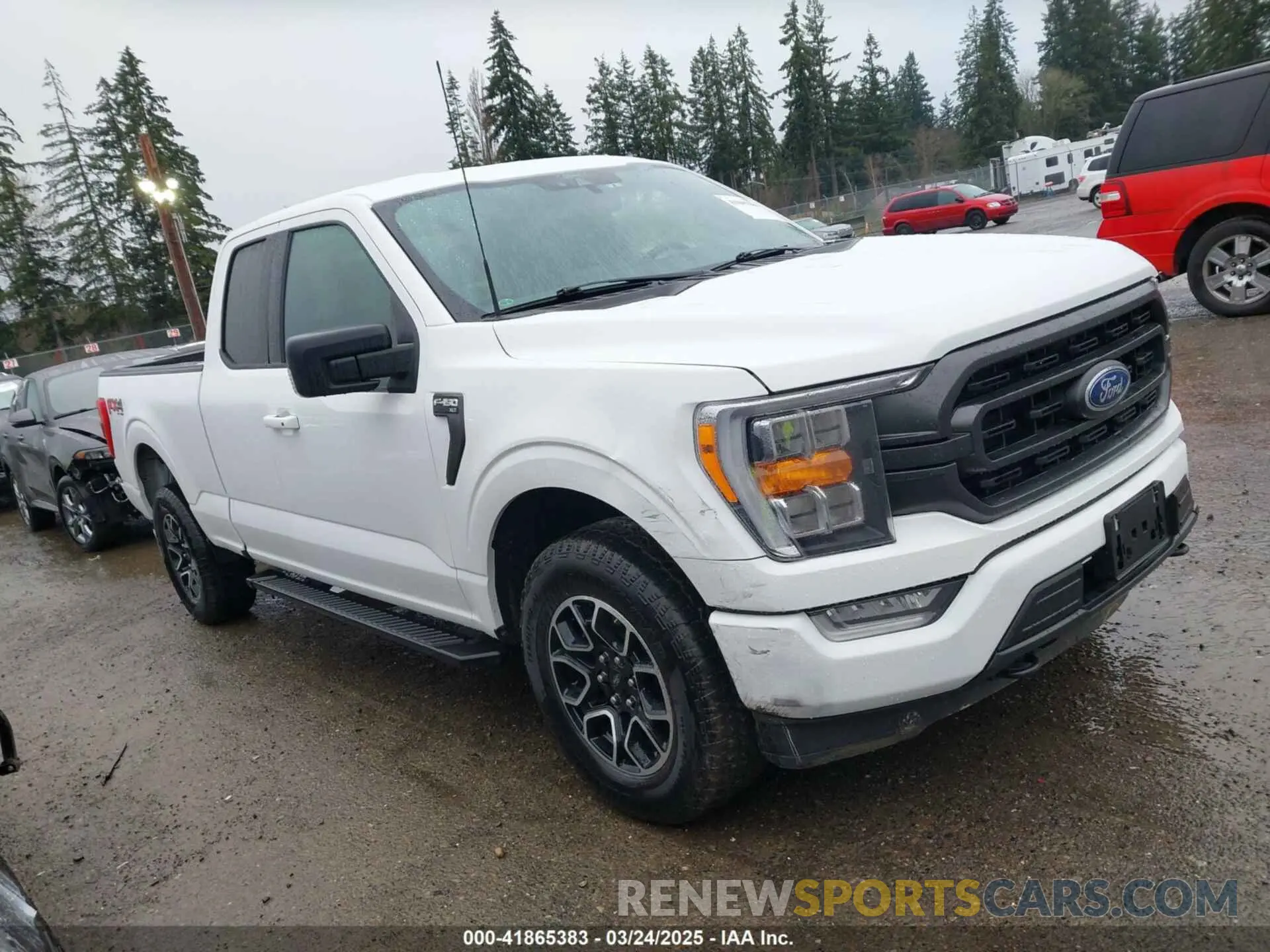 1 fotografías del automóvil dañado 1FTFX1E86NFA72769 FORD F-150 2022