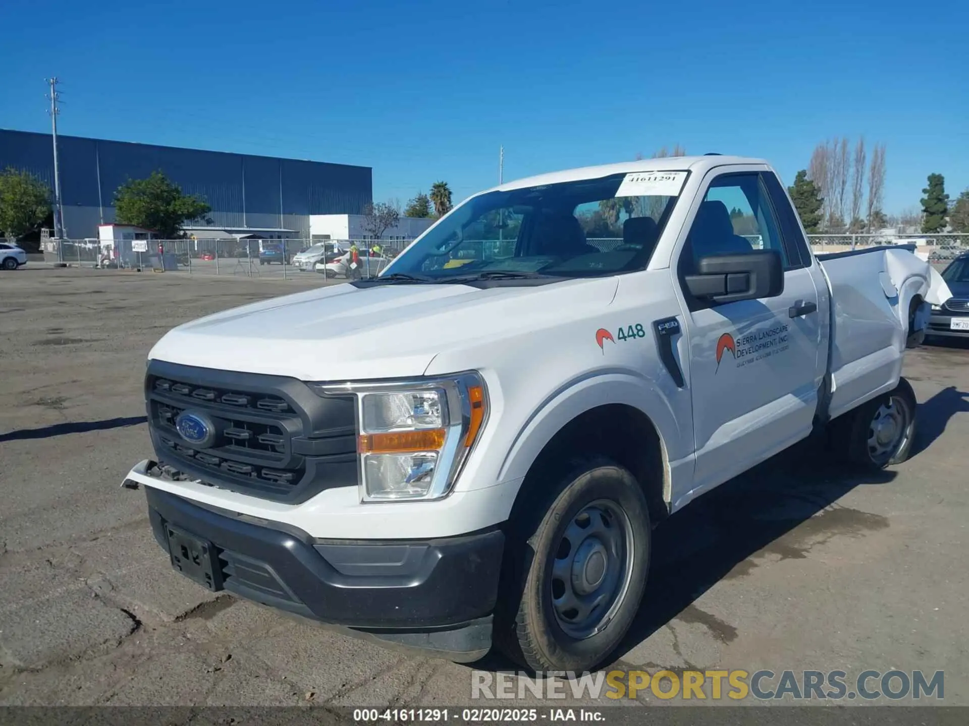 2 fotografías del automóvil dañado 1FTMF1CB5NKE39967 FORD F-150 2022