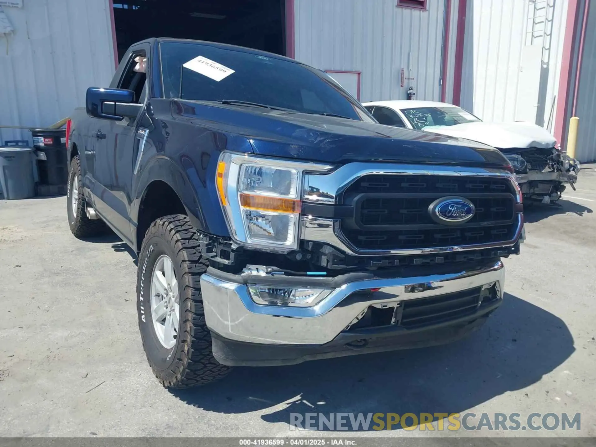 1 fotografías del automóvil dañado 1FTMF1E54NKE22584 FORD F-150 2022