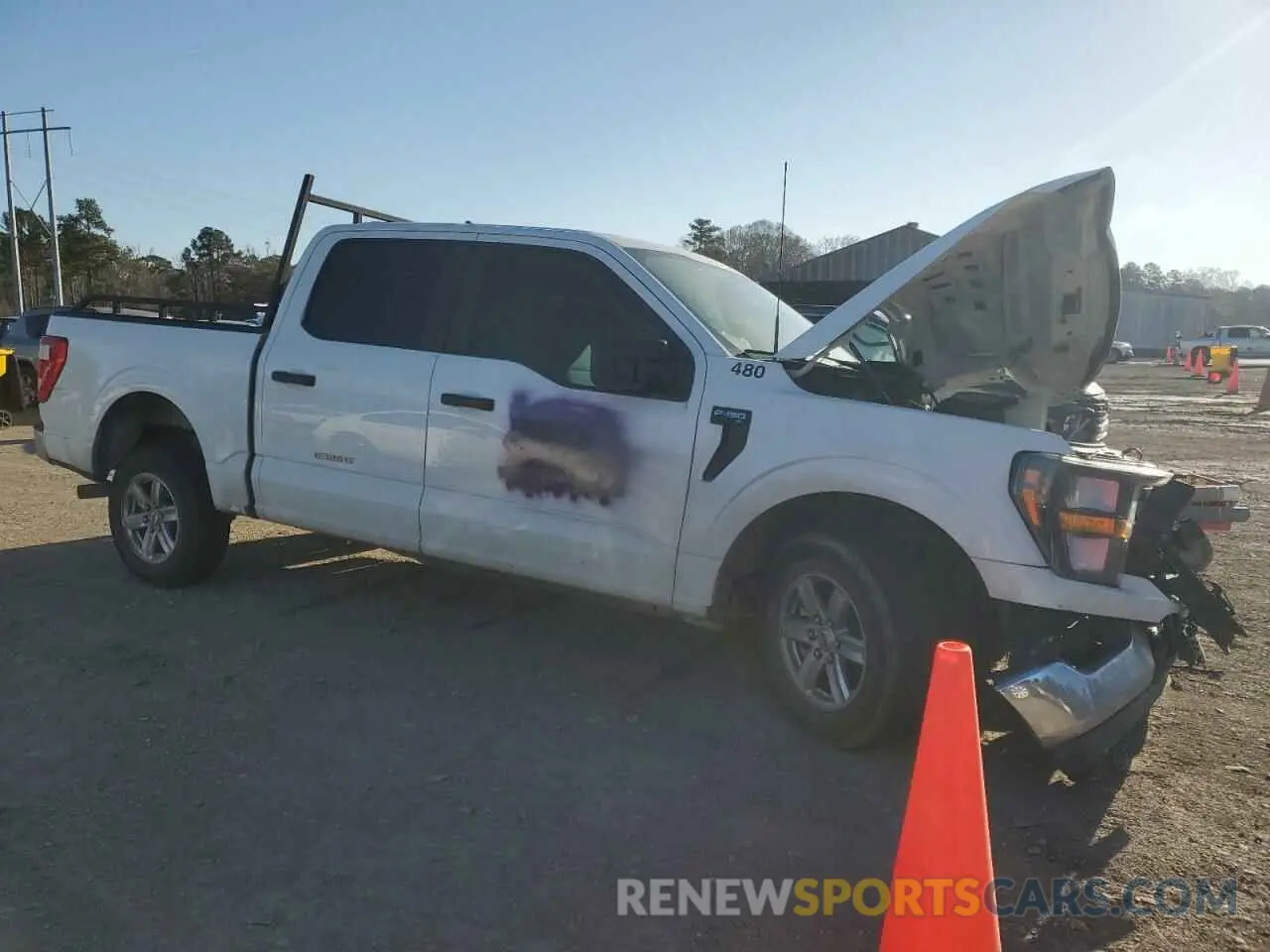 4 fotografías del automóvil dañado 1FTEW1C53PFB09965 FORD F-150 2023