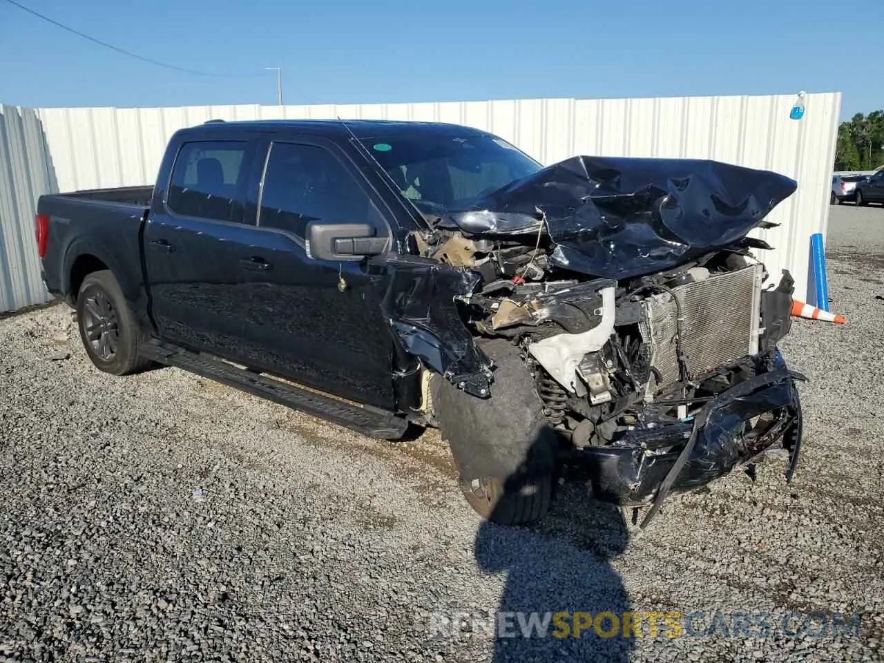4 fotografías del automóvil dañado 1FTEW1C53PFB83581 FORD F-150 2023