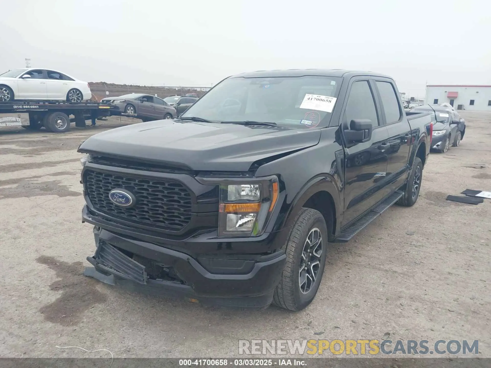 2 fotografías del automóvil dañado 1FTEW1C55PKD01184 FORD F-150 2023
