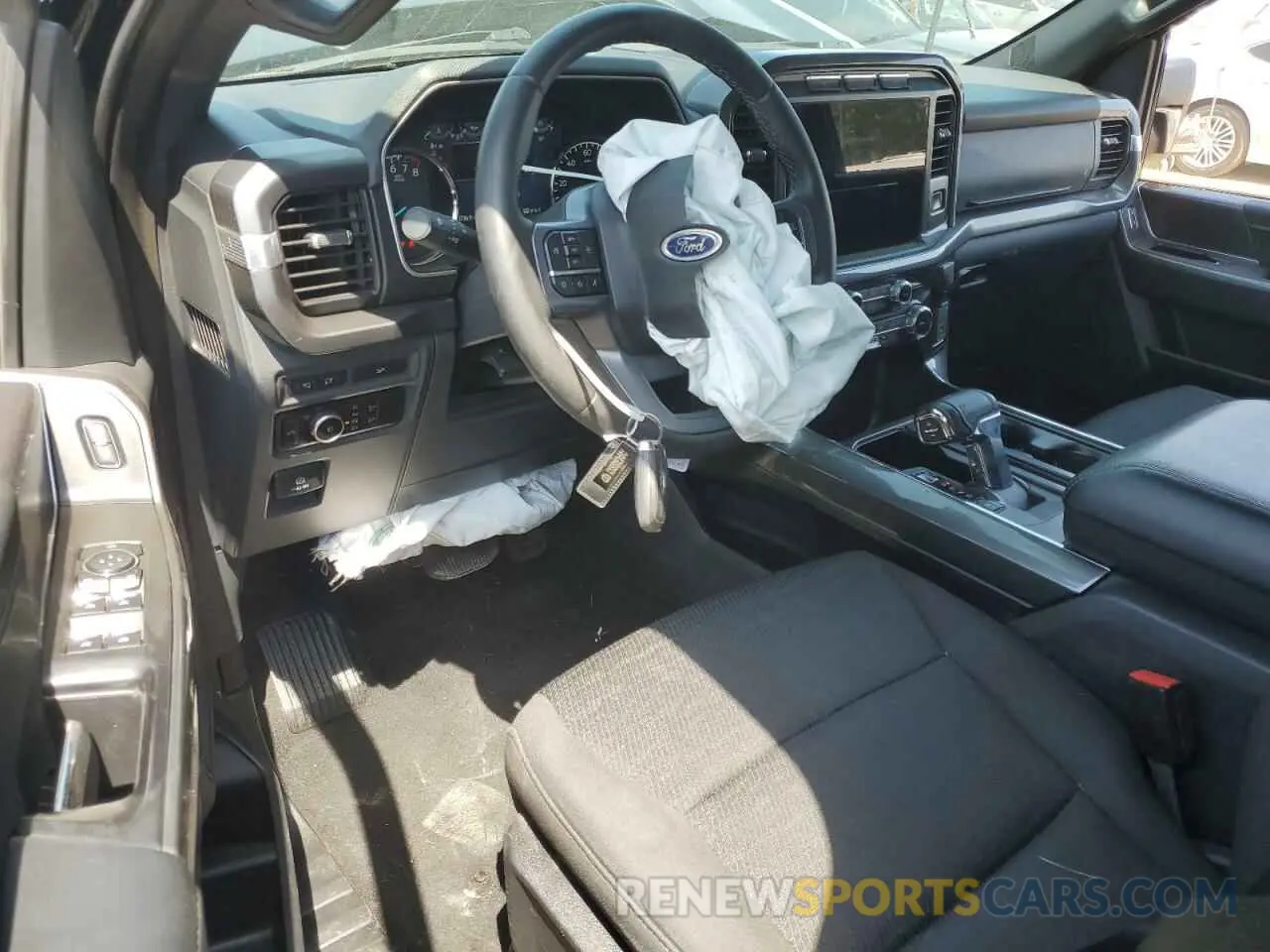 8 fotografías del automóvil dañado 1FTEW1C5XPFC27687 FORD F-150 2023