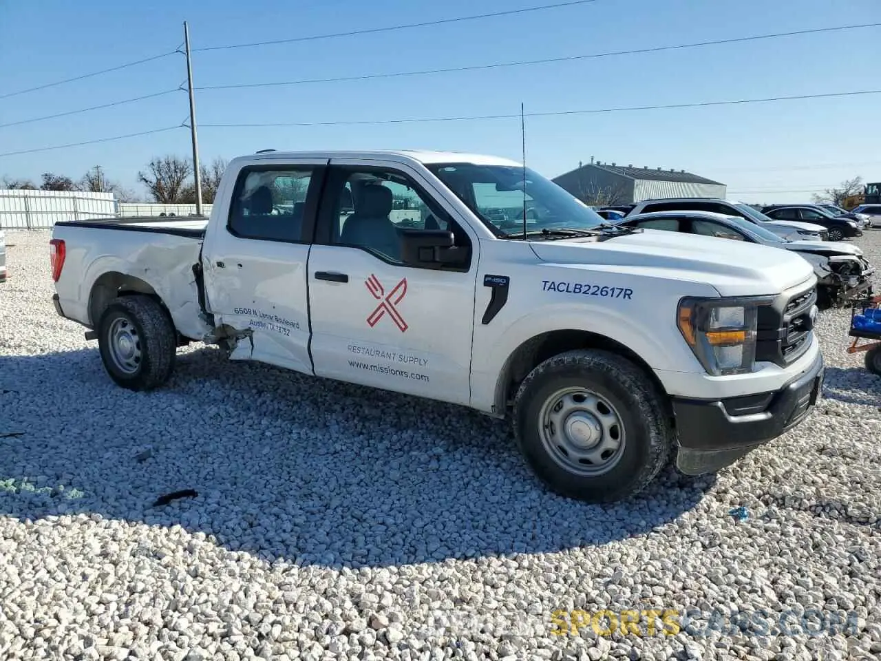 4 fotografías del automóvil dañado 1FTEW1CP1PKE10775 FORD F-150 2023