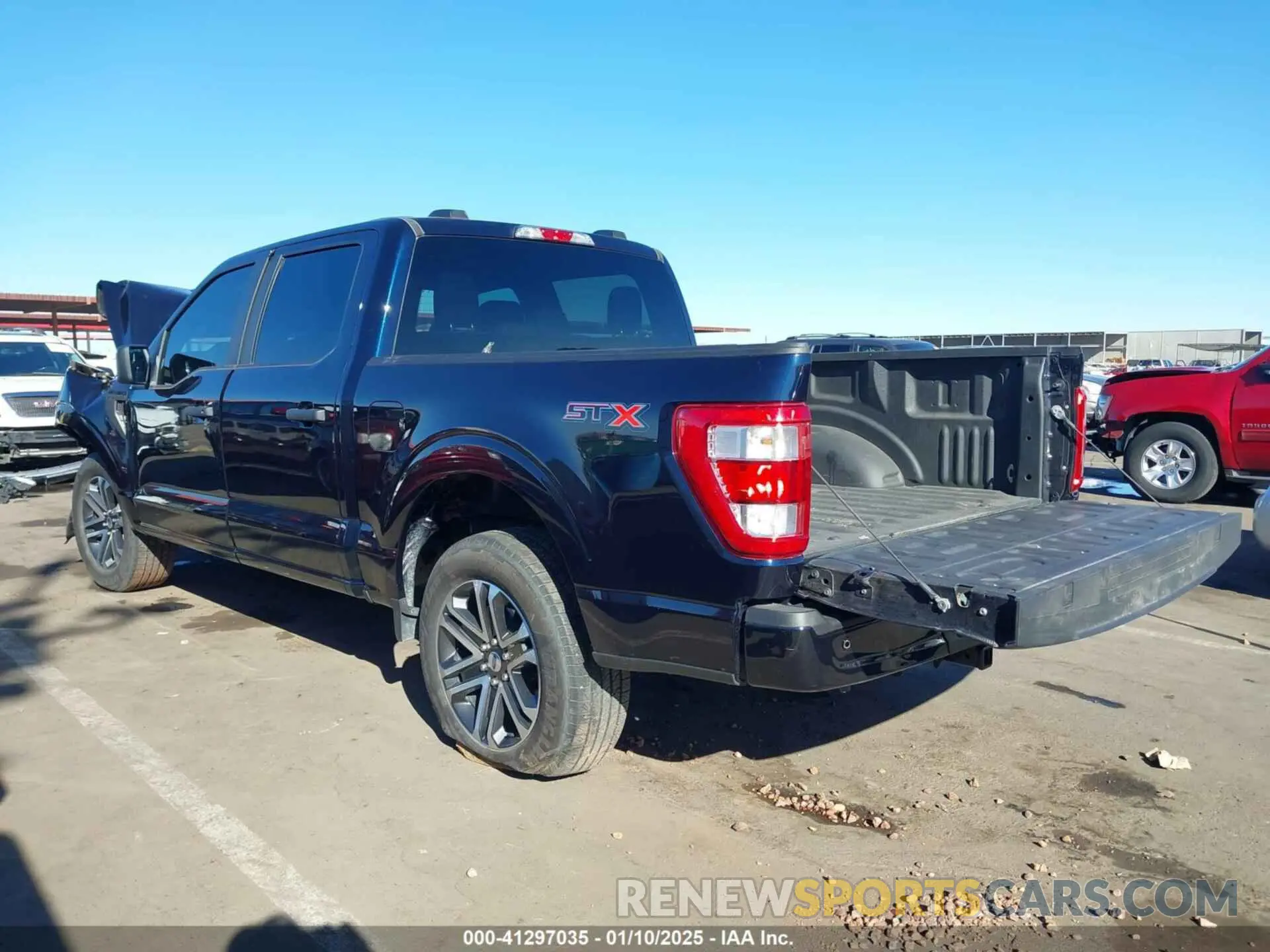 3 fotografías del automóvil dañado 1FTEW1CP4PKE62059 FORD F-150 2023