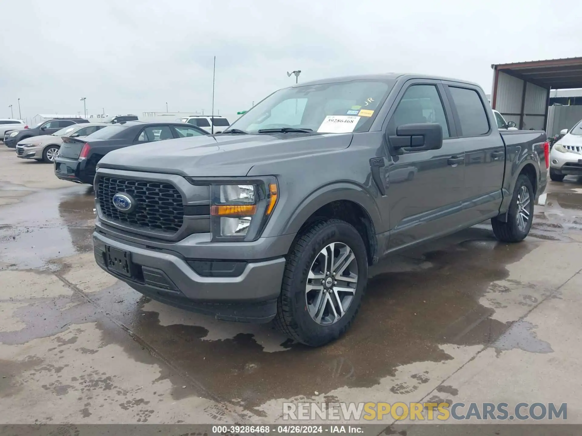 2 fotografías del automóvil dañado 1FTEW1CP4PKF54711 FORD F-150 2023