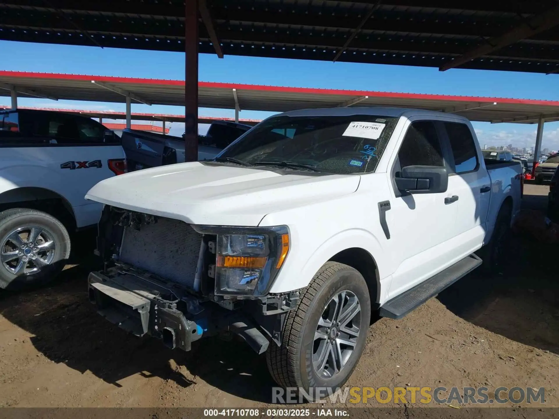 2 fotografías del automóvil dañado 1FTEW1CP7PKE28102 FORD F-150 2023
