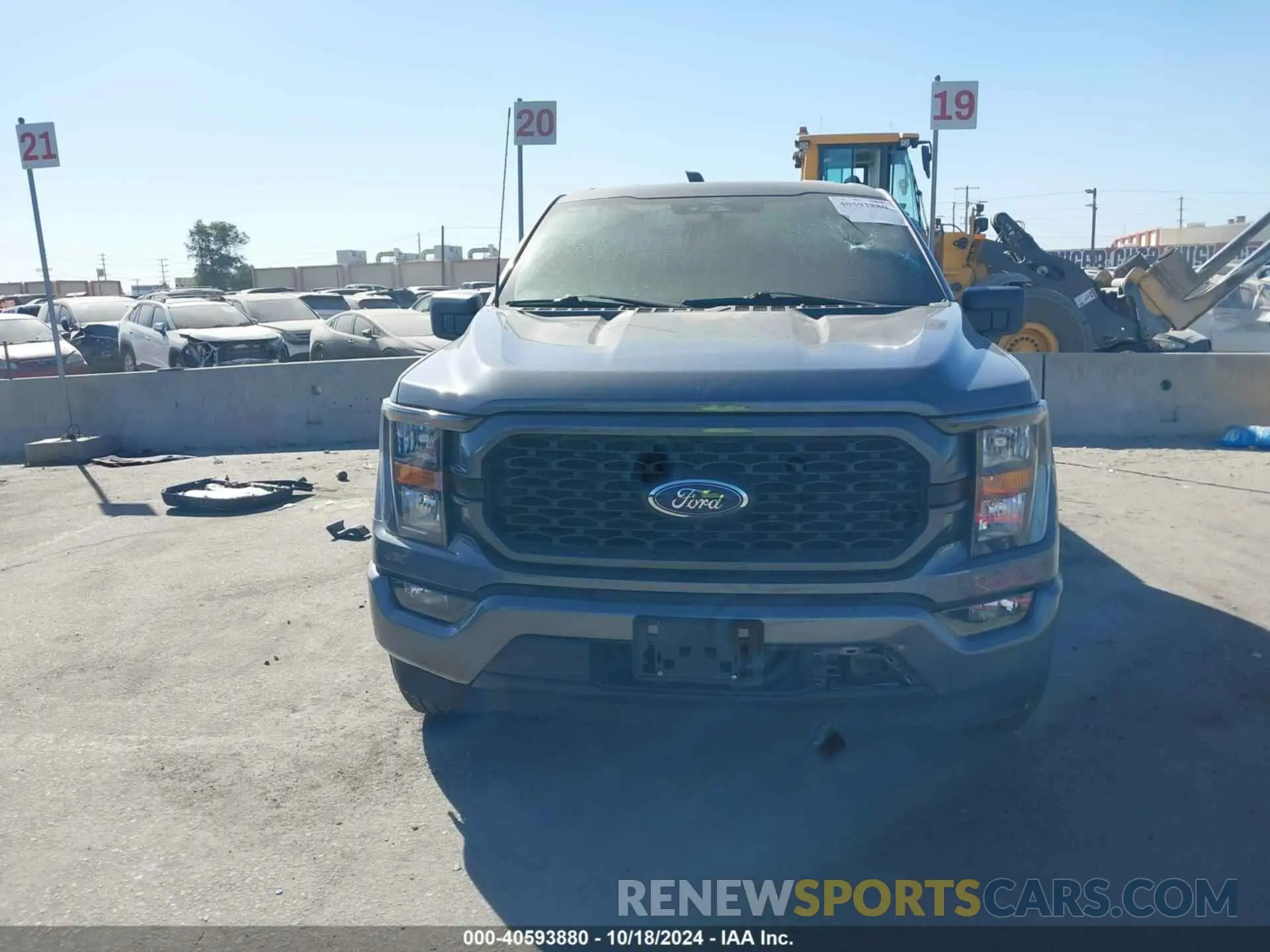 11 fotografías del automóvil dañado 1FTEW1CP7PKF93678 FORD F-150 2023