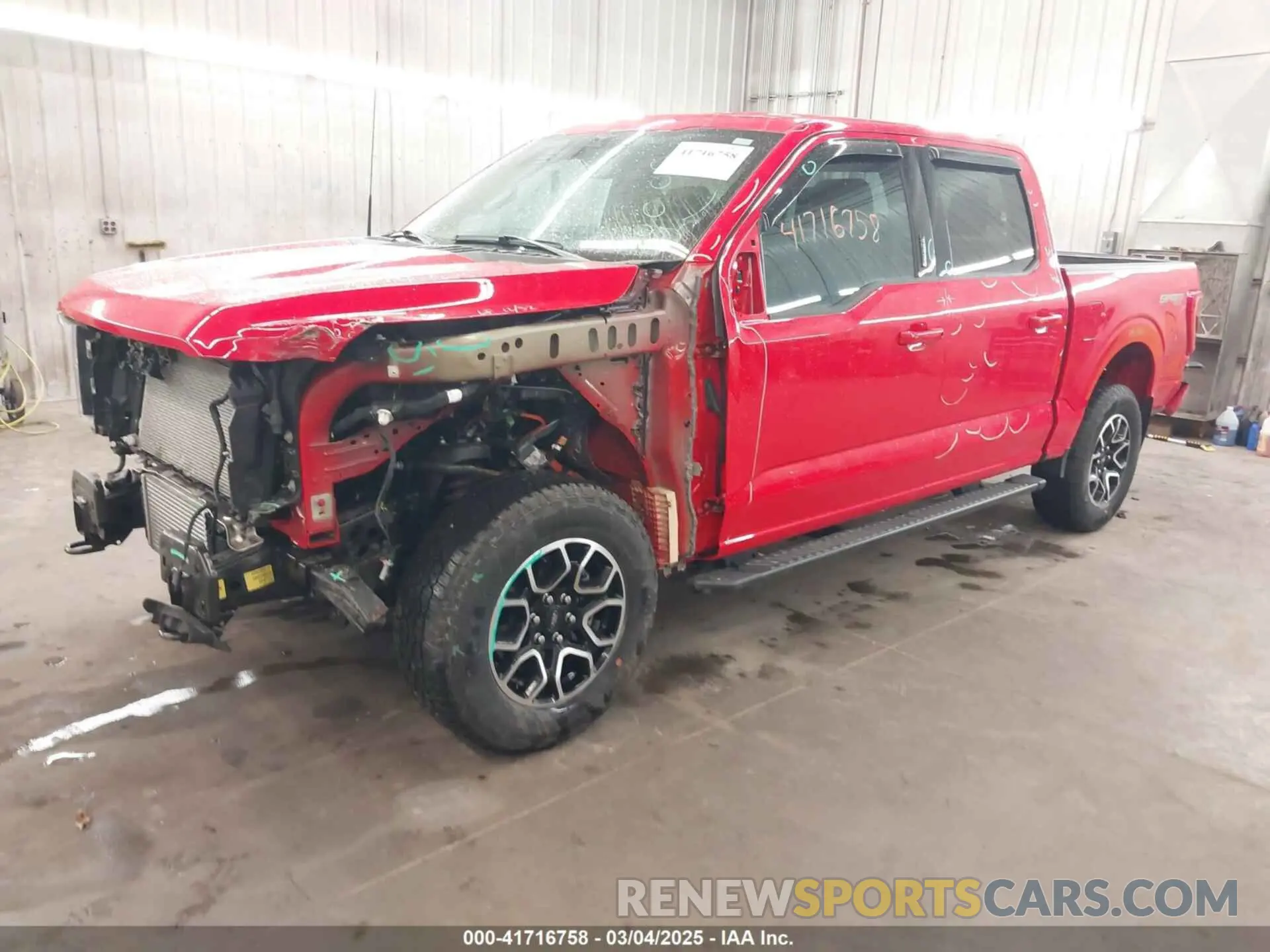 2 fotografías del automóvil dañado 1FTEW1EP1PKF53349 FORD F-150 2023