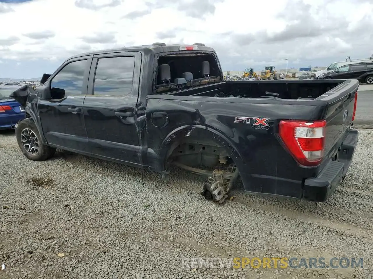 2 fotografías del automóvil dañado 1FTEW1EP2PKG19097 FORD F-150 2023