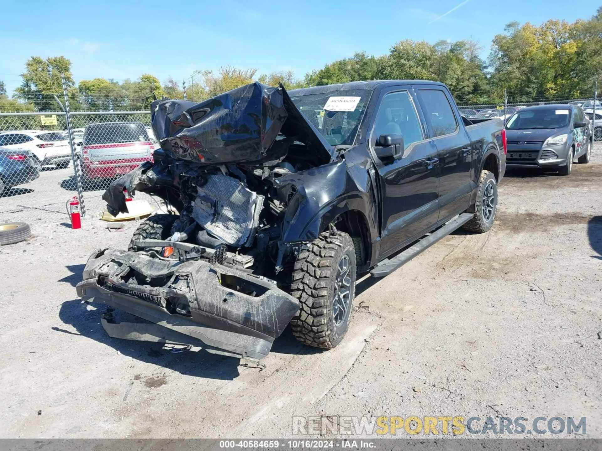 2 fotografías del automóvil dañado 1FTEW1EP3PKD48647 FORD F-150 2023