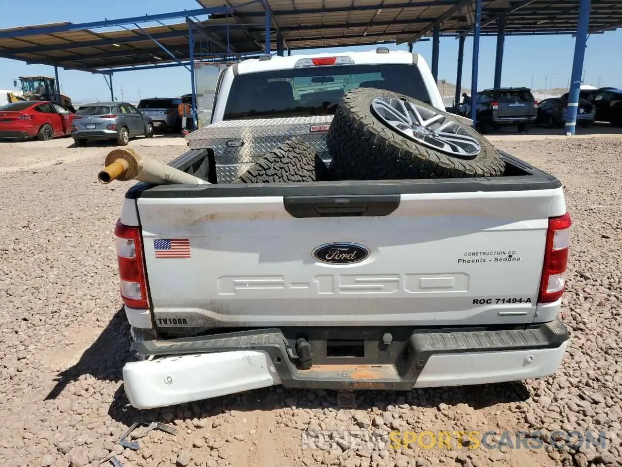 6 fotografías del automóvil dañado 1FTEW1EP4PKD83469 FORD F-150 2023