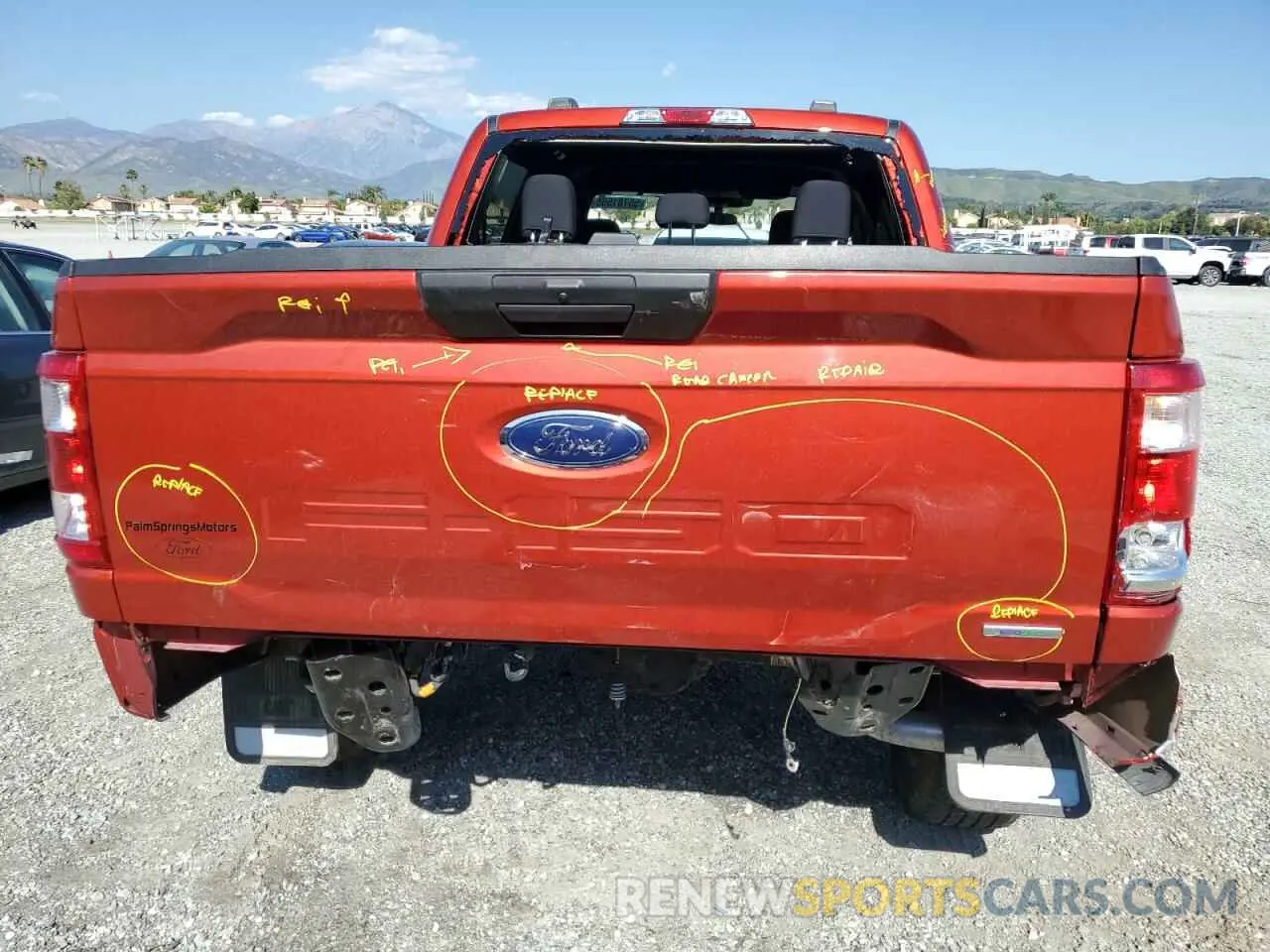 6 fotografías del automóvil dañado 1FTEW1EP5PKD53686 FORD F-150 2023