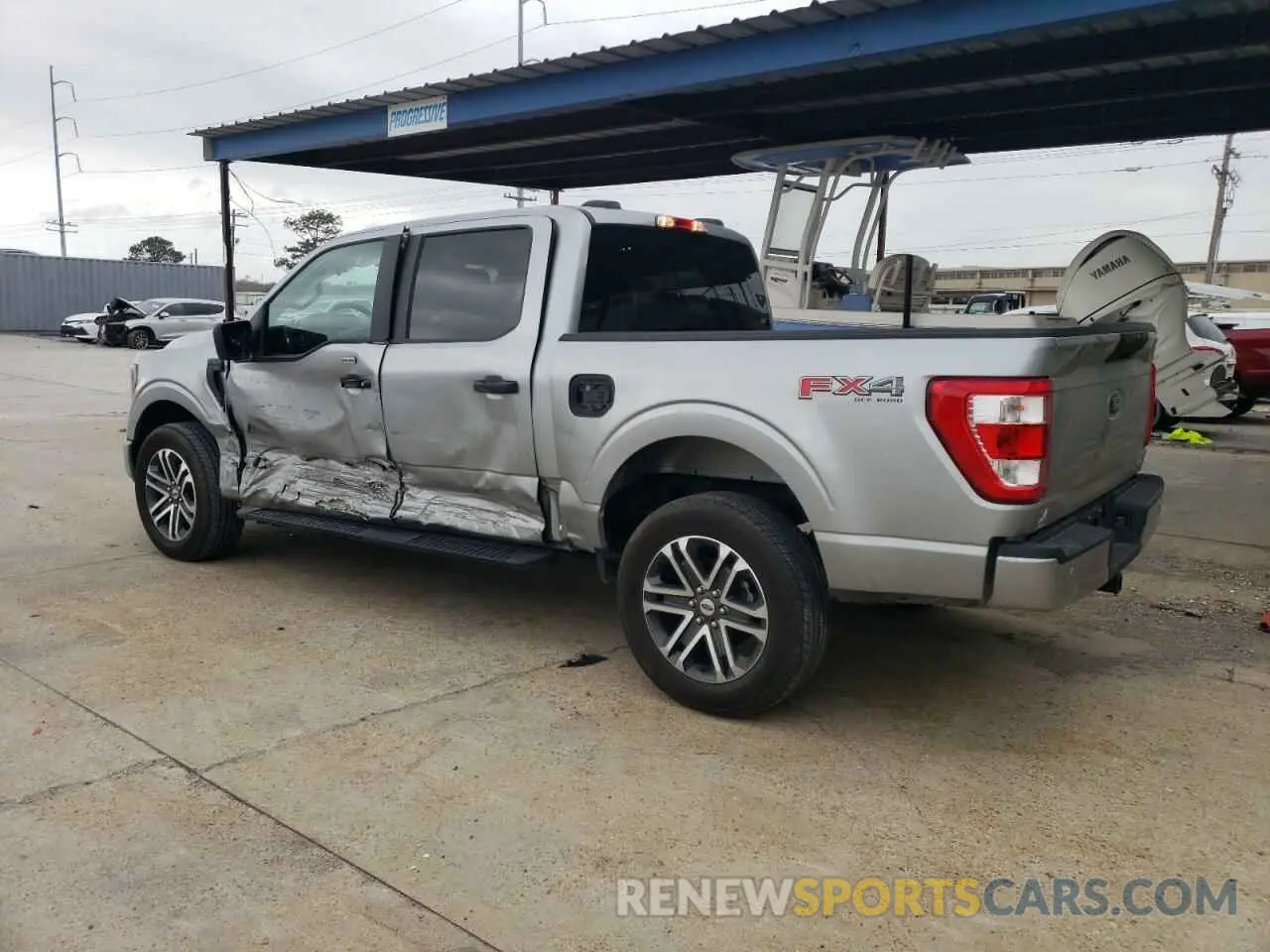 2 fotografías del automóvil dañado 1FTEW1EP6PKF53329 FORD F-150 2023