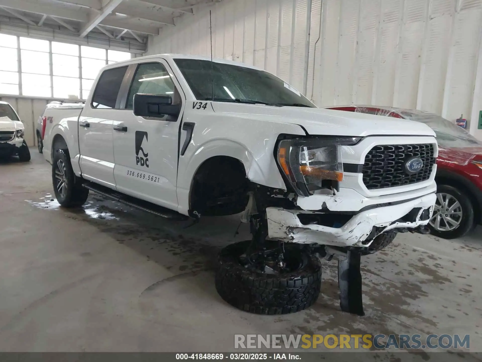 1 fotografías del automóvil dañado 1FTEW1EP7PKE20482 FORD F-150 2023