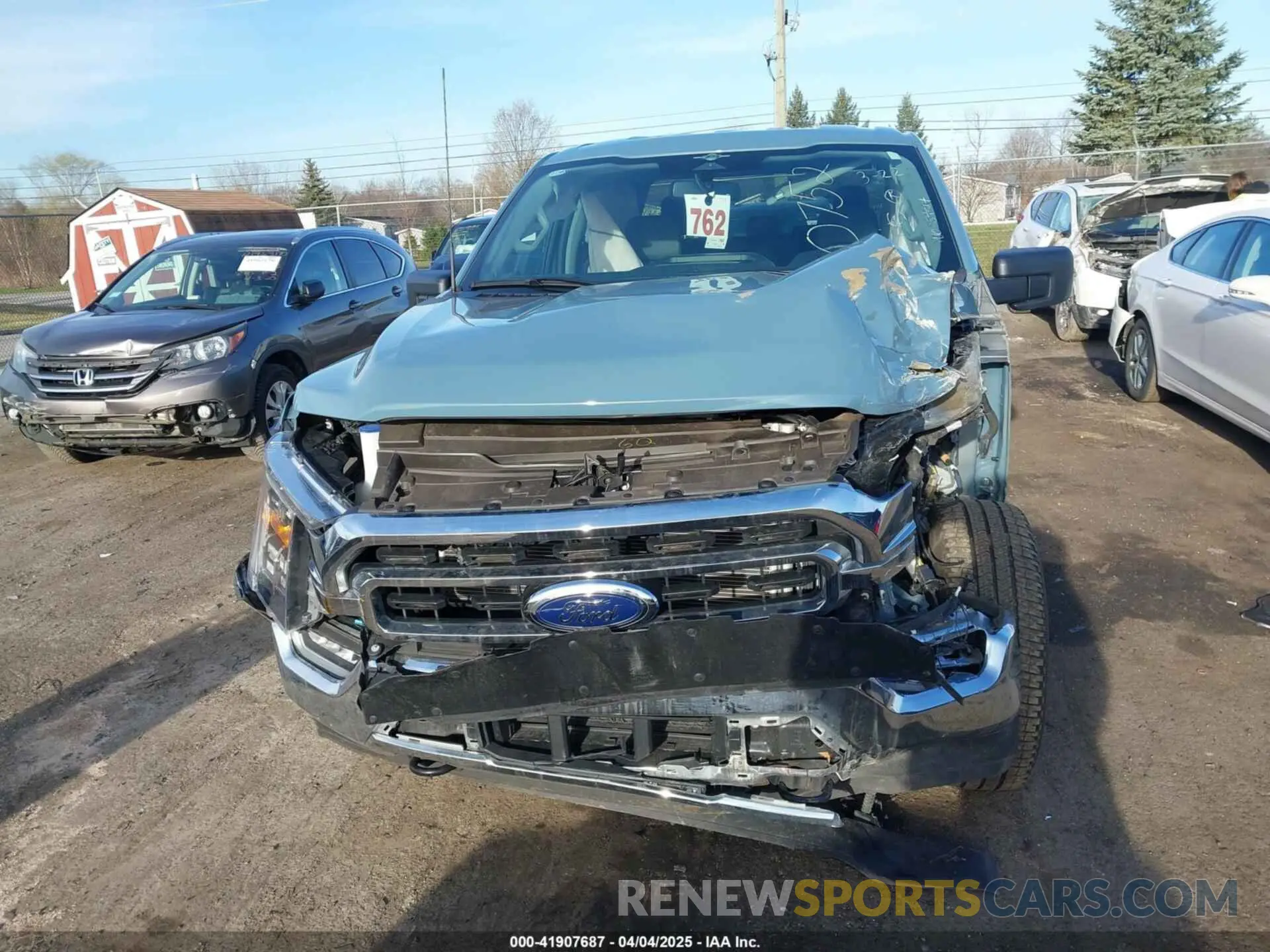 12 fotografías del automóvil dañado 1FTEW1EPXPKE20752 FORD F-150 2023
