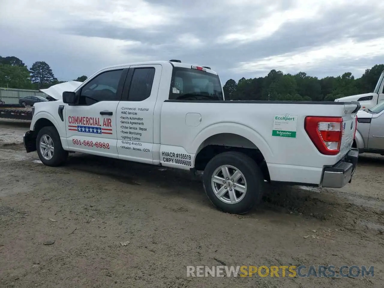 2 fotografías del automóvil dañado 1FTEX1C51PFB47742 FORD F-150 2023