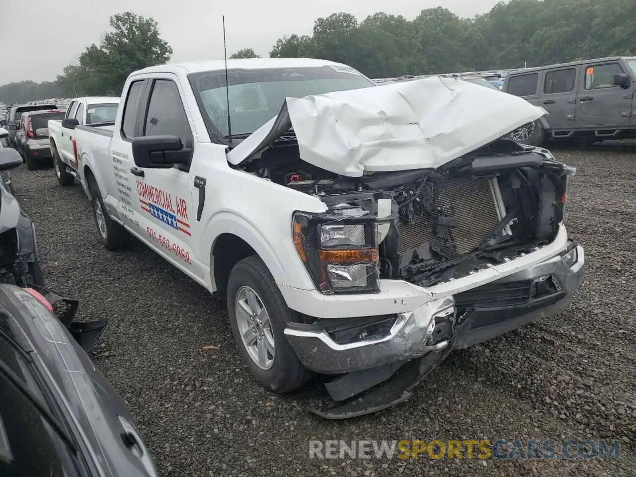 4 fotografías del automóvil dañado 1FTEX1C51PFB47742 FORD F-150 2023