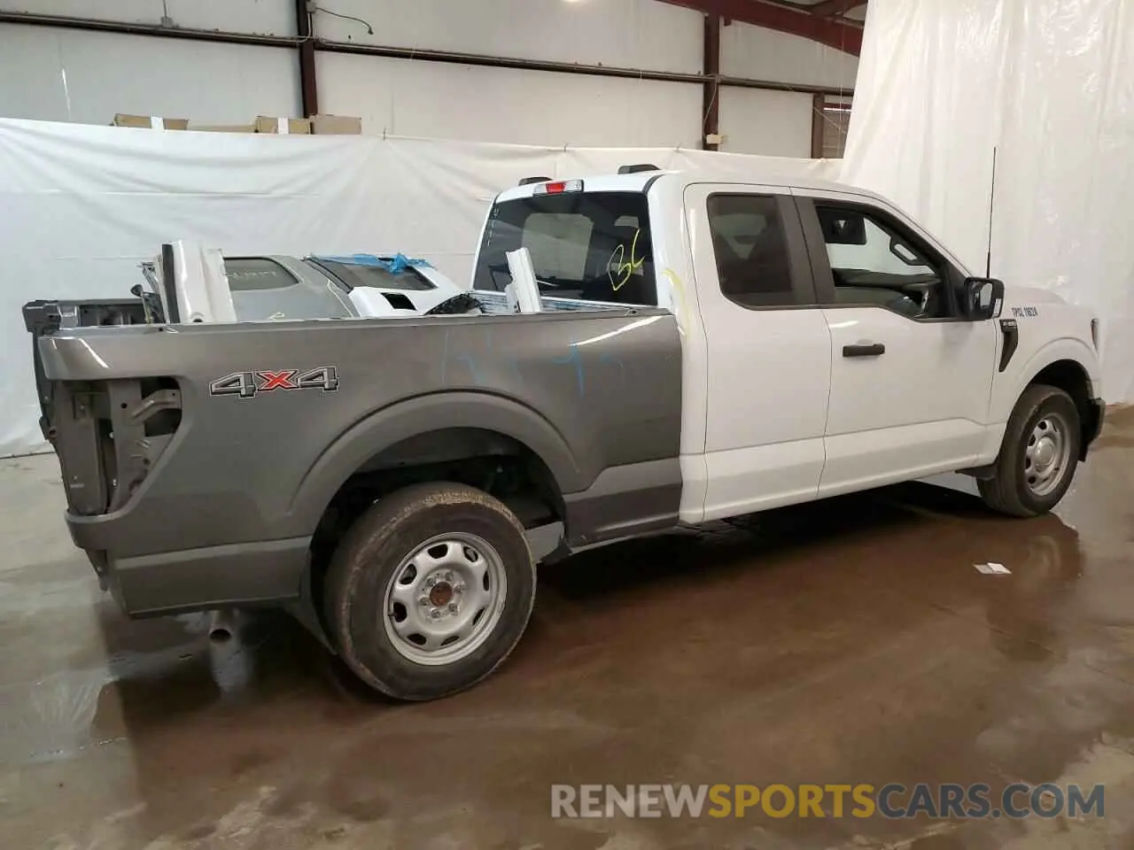 3 fotografías del automóvil dañado 1FTEX1CB1PKE33524 FORD F-150 2023
