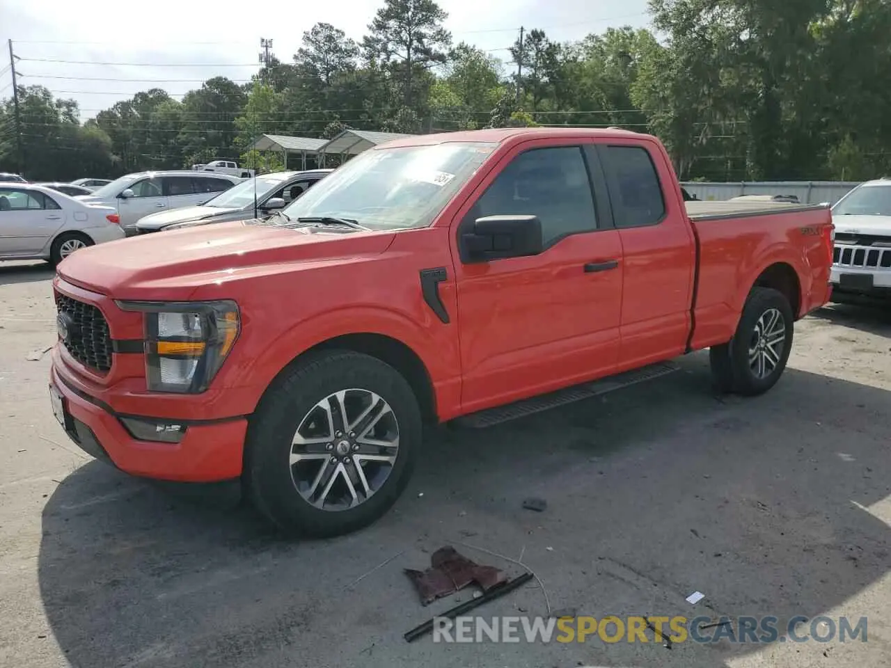 1 fotografías del automóvil dañado 1FTEX1CP3PKE63815 FORD F-150 2023