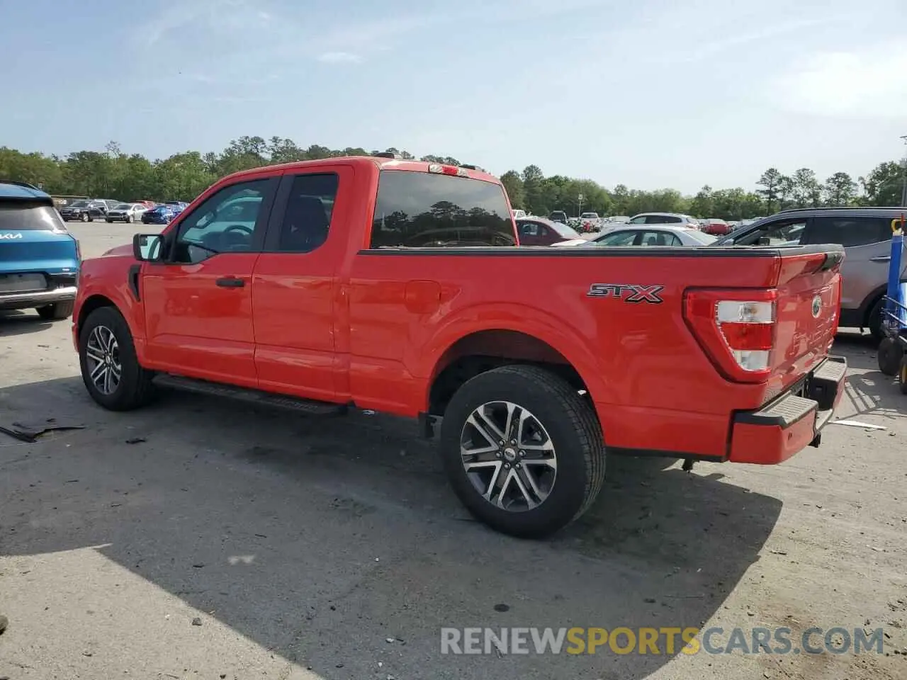 2 fotografías del automóvil dañado 1FTEX1CP3PKE63815 FORD F-150 2023