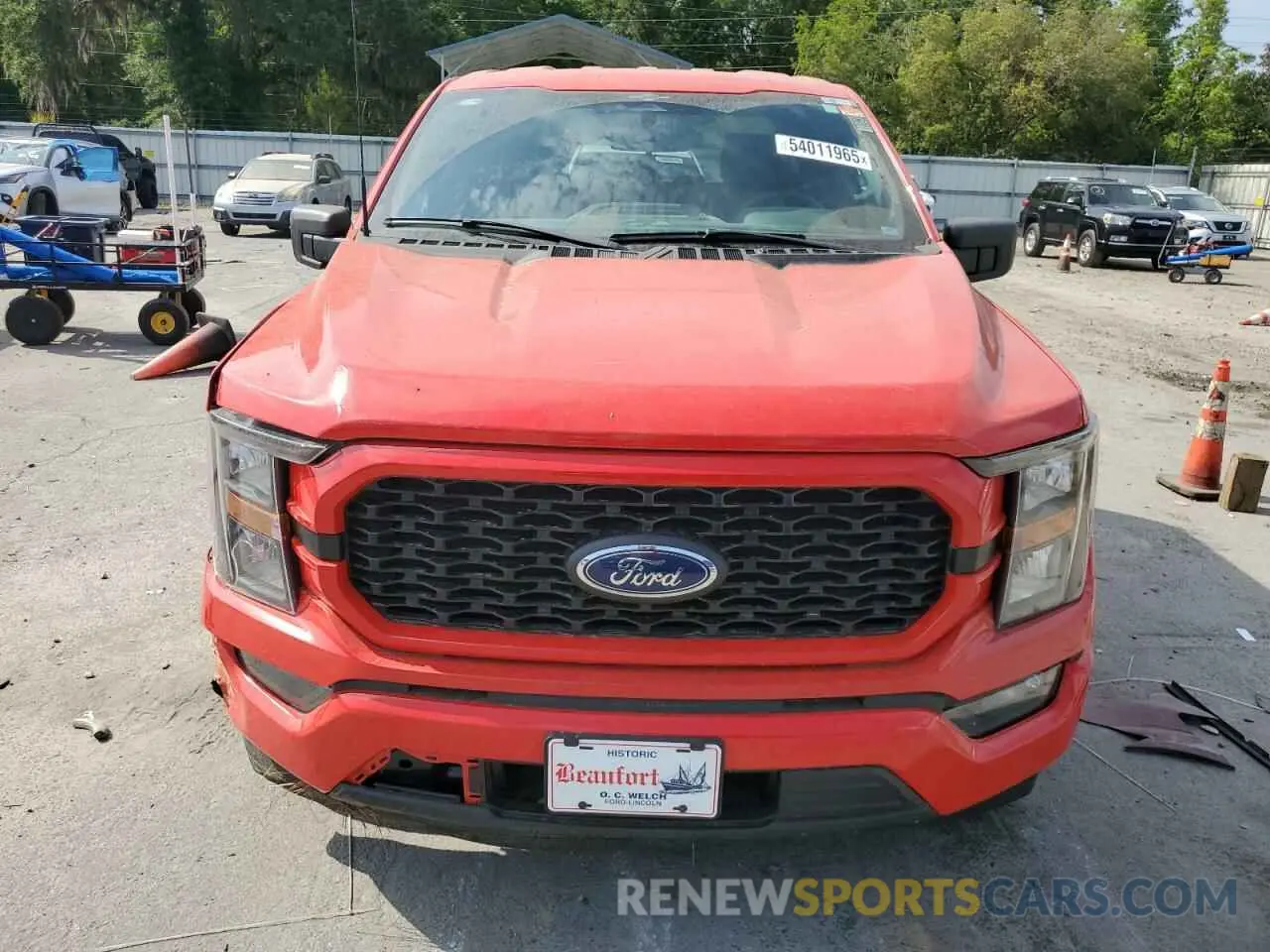 5 fotografías del automóvil dañado 1FTEX1CP3PKE63815 FORD F-150 2023