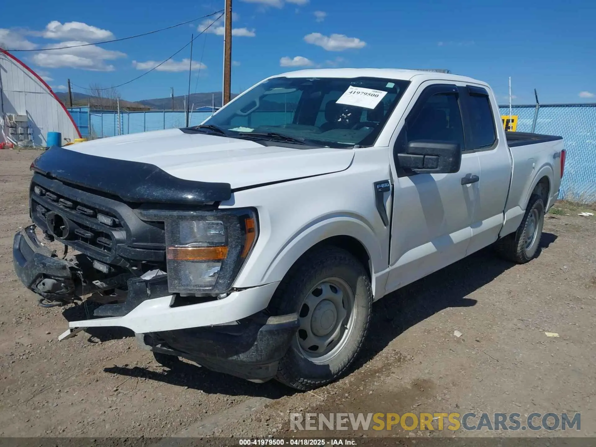 2 fotografías del automóvil dañado 1FTEX1EB5PKE10583 FORD F-150 2023