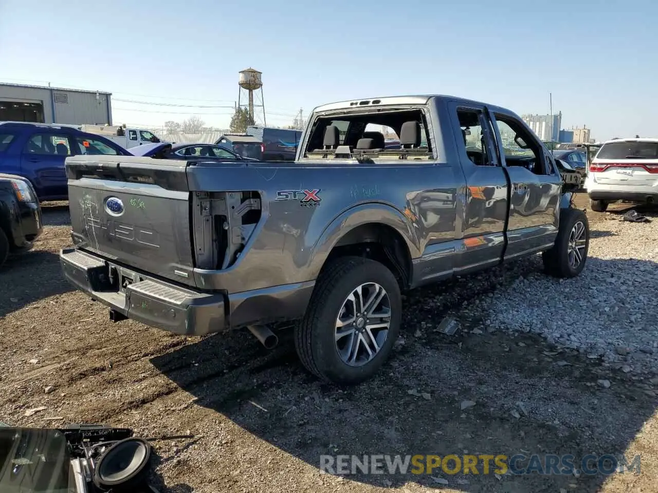 3 fotografías del automóvil dañado 1FTEX1EP1PFA99559 FORD F-150 2023