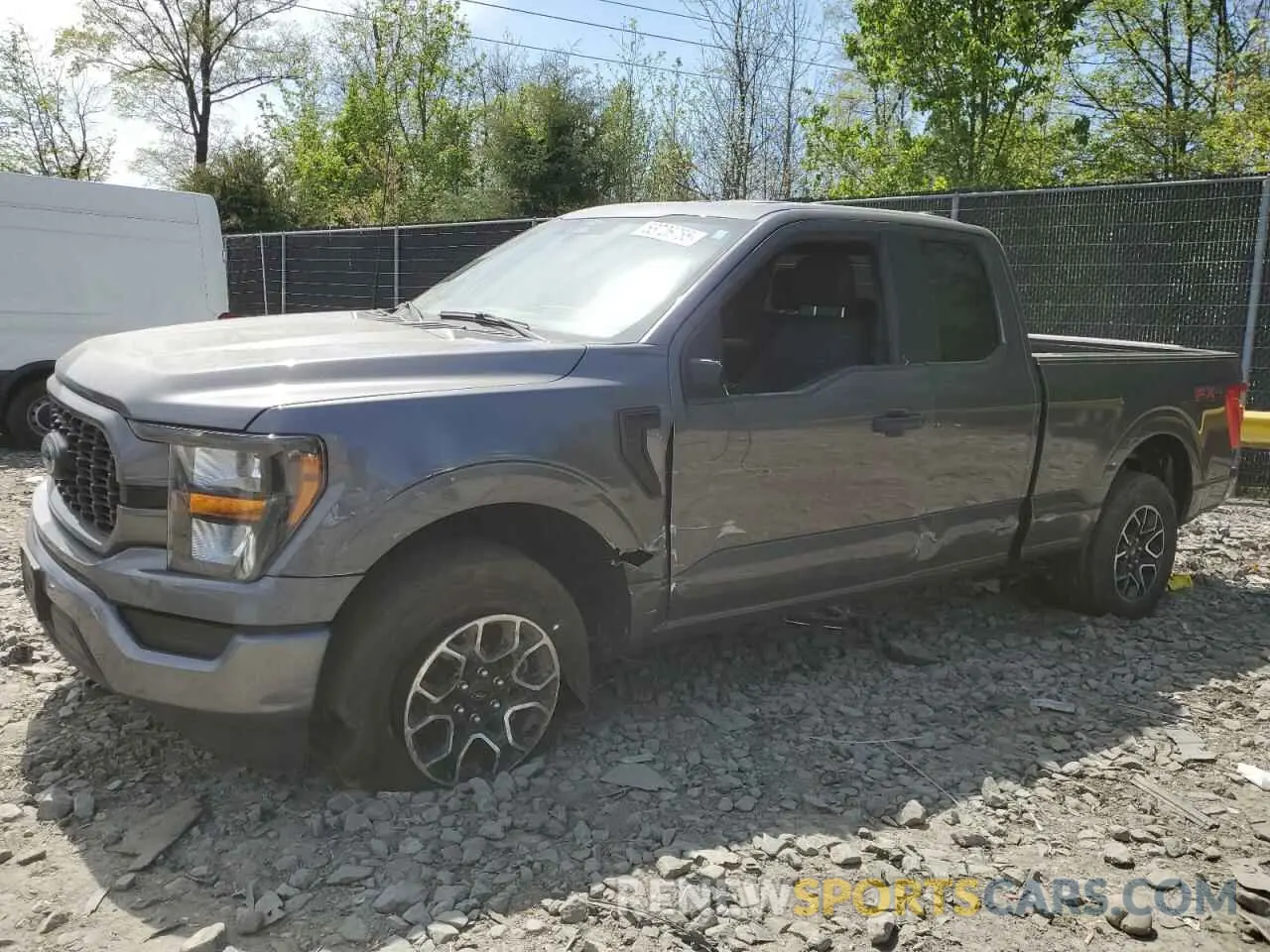 1 fotografías del automóvil dañado 1FTEX1EP4PKE67675 FORD F-150 2023