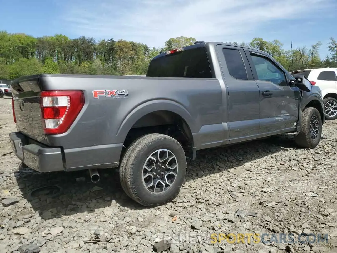 3 fotografías del automóvil dañado 1FTEX1EP4PKE67675 FORD F-150 2023