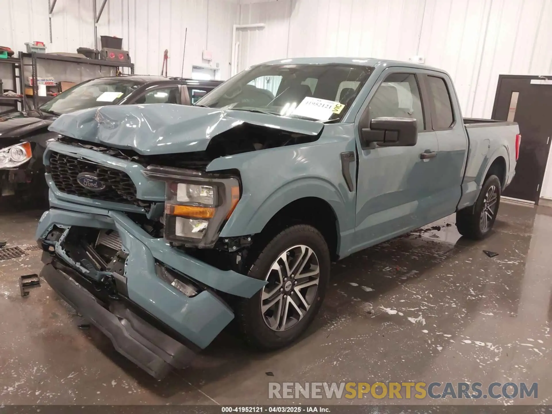 2 fotografías del automóvil dañado 1FTEX1EP5PKE87546 FORD F-150 2023