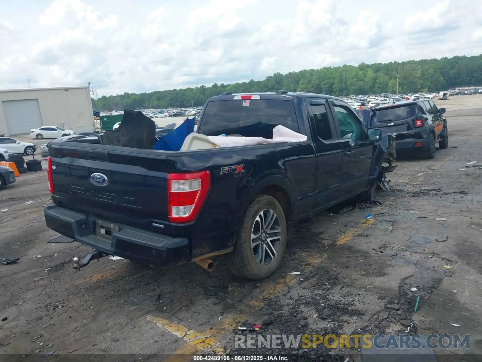 4 fotografías del automóvil dañado 1FTEX1EP6PKD76522 FORD F-150 2023