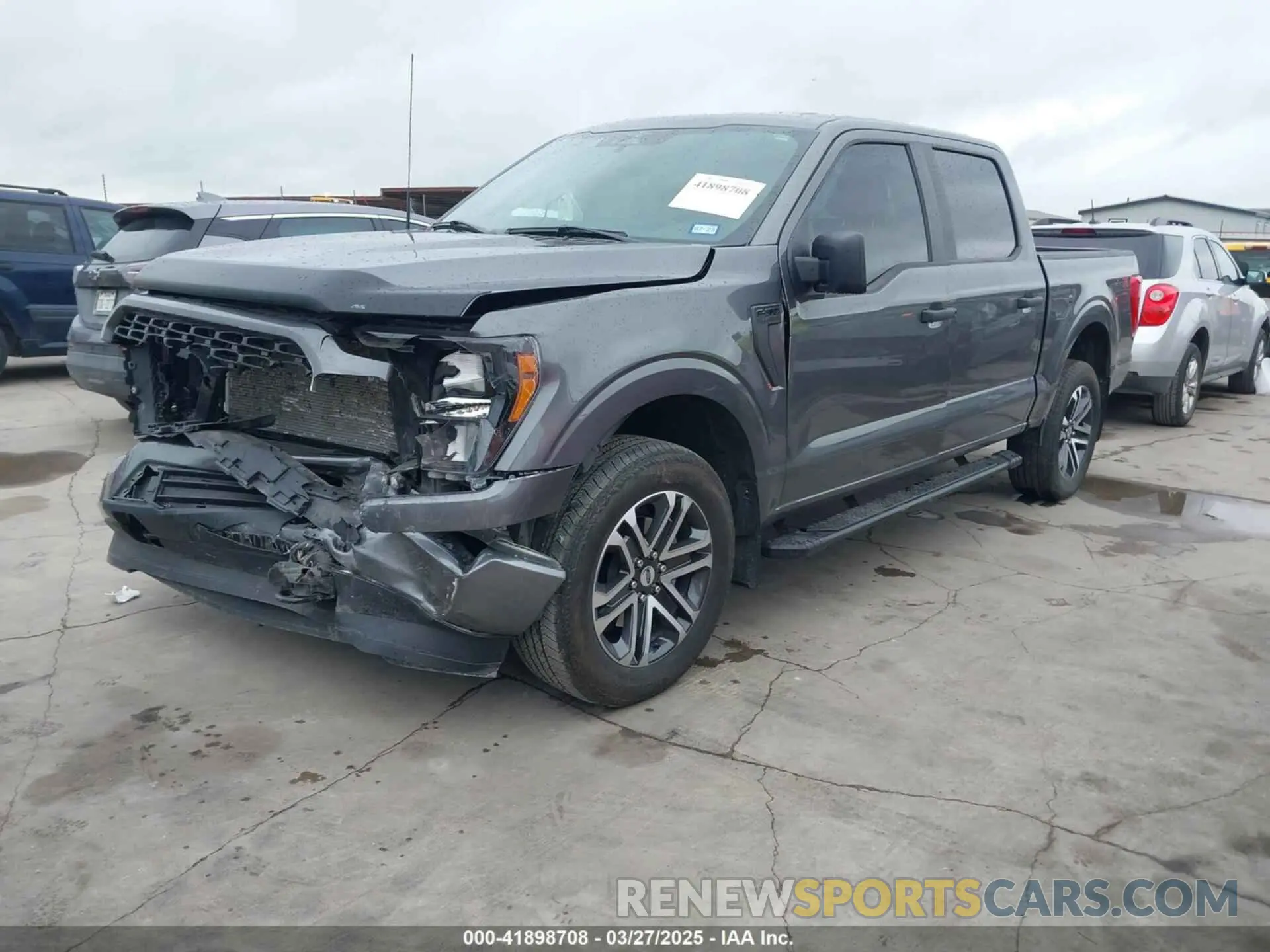 2 fotografías del automóvil dañado 1FTFW1E52PKE62836 FORD F-150 2023