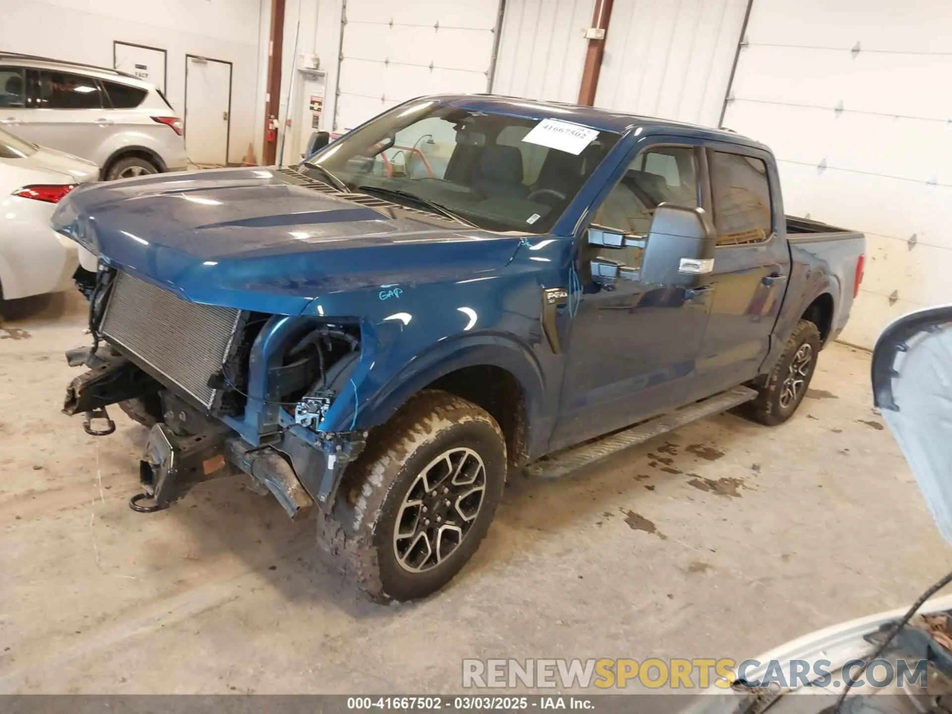 2 fotografías del automóvil dañado 1FTFW1E57PKE79681 FORD F-150 2023