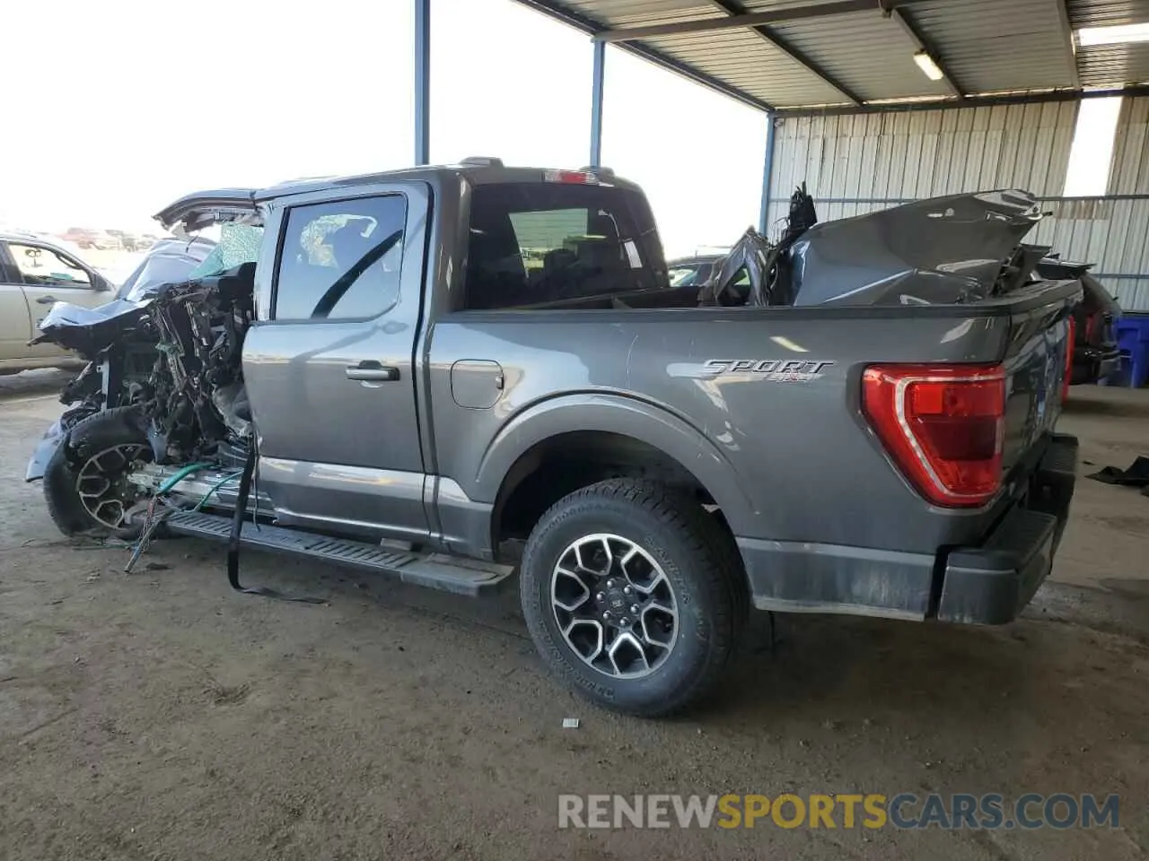 2 fotografías del automóvil dañado 1FTFW1E59PFA63916 FORD F-150 2023
